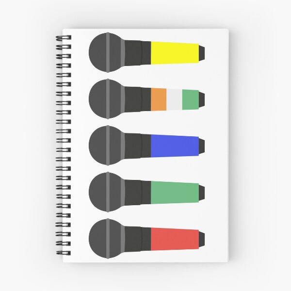 Item preview, one direction microphone colors designed and sold by disneysminnie.