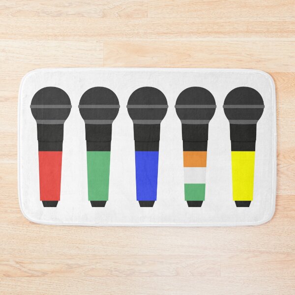 Item preview, one direction microphone colors designed and sold by disneysminnie.
