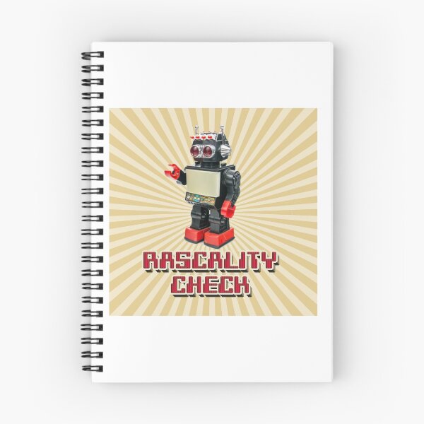 Item preview, Rascality check robot with background designed and sold by fordysausage.