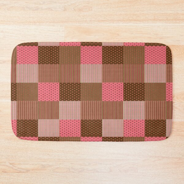 Item preview, autumn check and dot retro tartan design designed and sold by susanvarleyart.