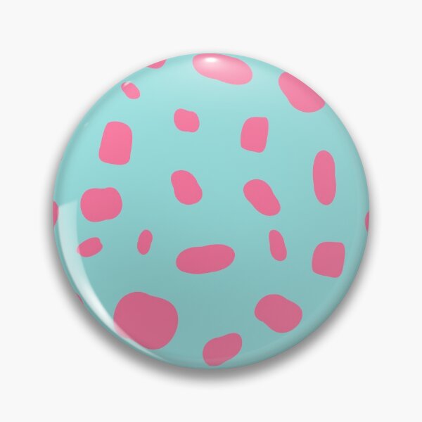 Item preview, Pink terrazo over turquoise designed and sold by marufemia.