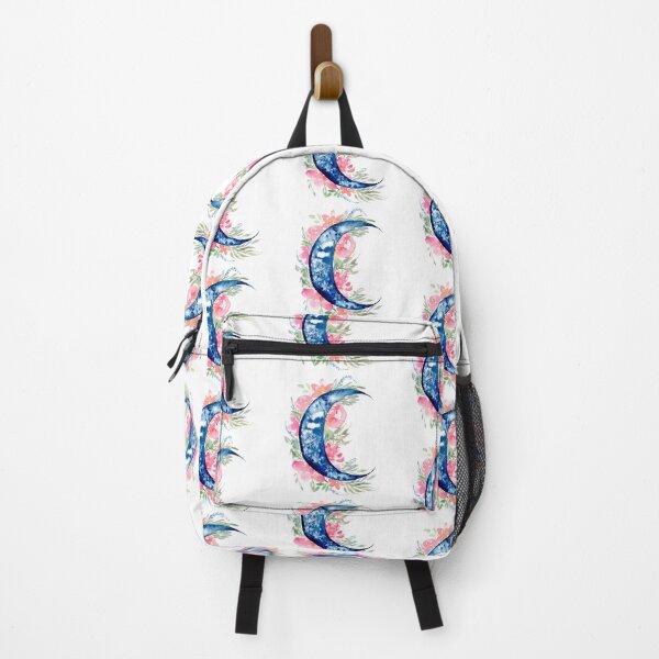 Item preview, Watercolor Floral Moon designed and sold by Harpley Design Studio.