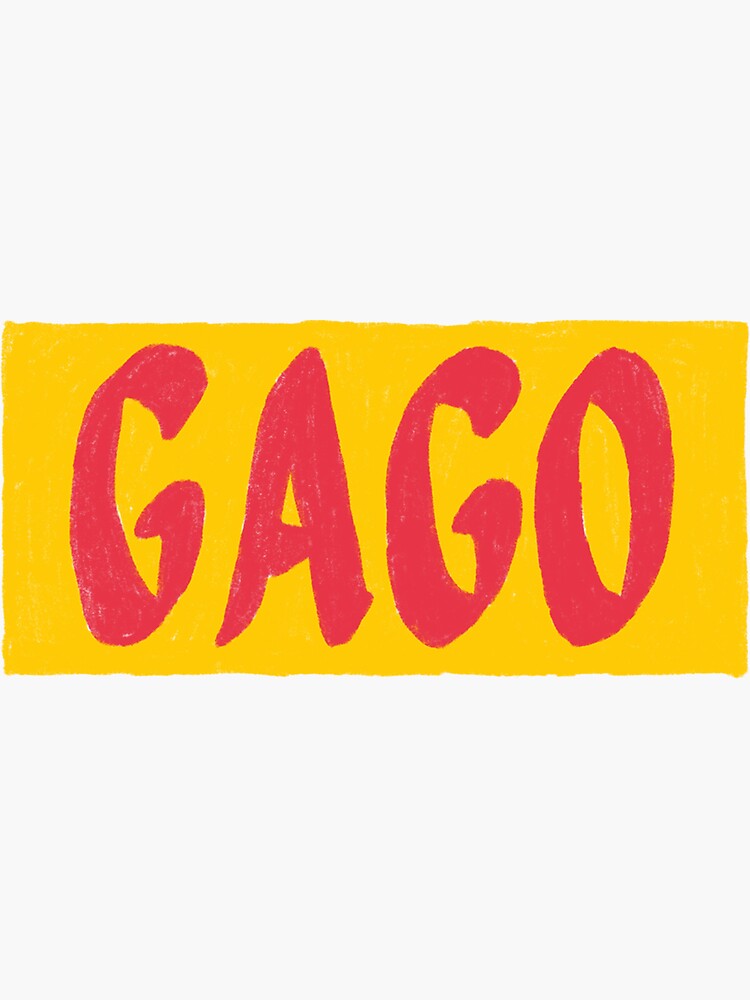 "Gago Tagalog Sign Illustration" Sticker for Sale by zennybenny1