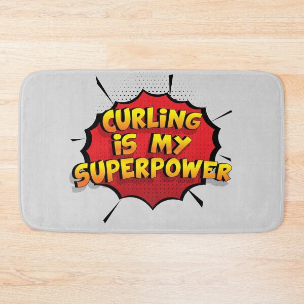 Item preview, Curling is my Superpower Funny Design Curling Gift designed and sold by Custom365.