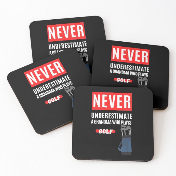 Item preview, Never Underestimate A Grandma Who Plays Golf. designed and sold by Aminovak.