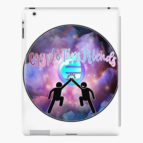 Cryptotipsfriends logo iPad Snap Case
