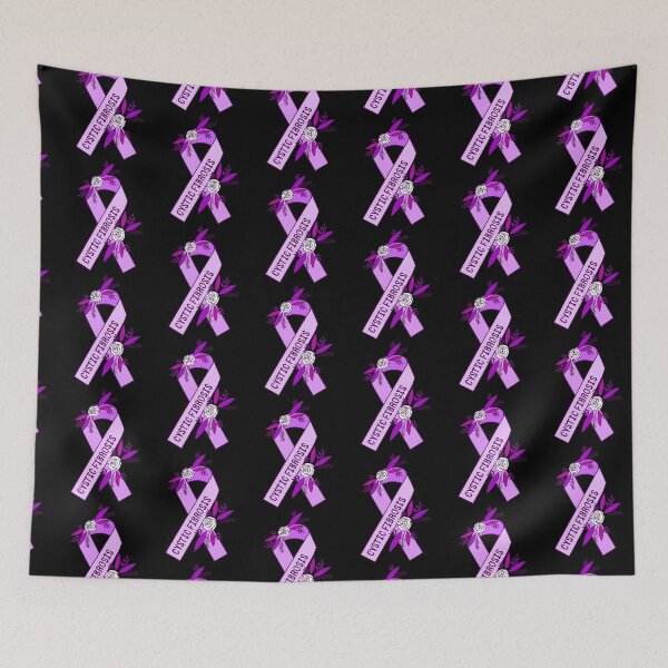 Item preview, Cystic Fibrosis Awareness, Purple Ribbon designed and sold by lozo828.