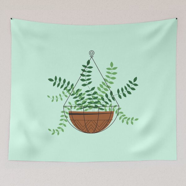Item preview, Hanging Plant Green Plant designed and sold by TeesForNerds.