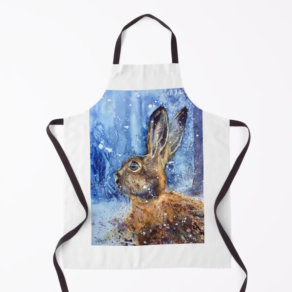 Item preview, Hare by Winter Moonlight designed and sold by Double Dutch Designs.
