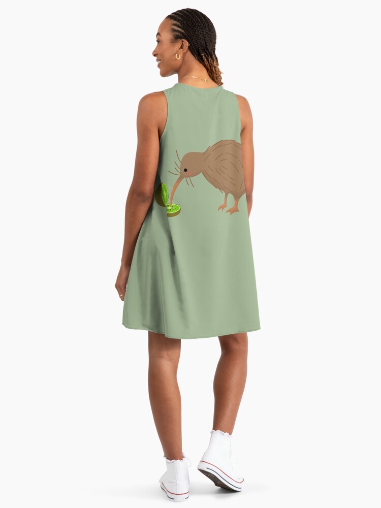 white dress with pink and green flowers White and Green Floral Maxi Dress main image 0