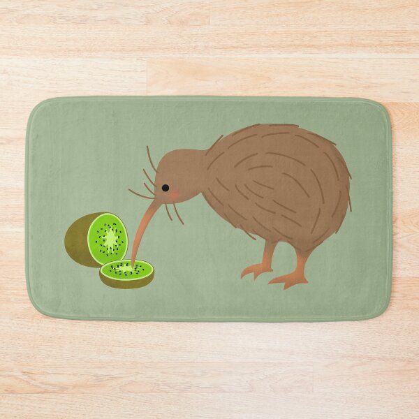 Item preview, Kiwi Cannibalism, Cute New Zealand Kiwi Bird Eating Kiwi Fruit designed and sold by Koalaslifestyle.