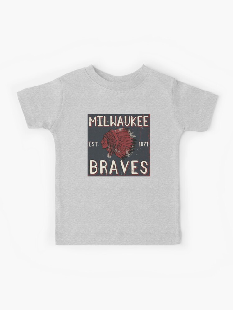 milwaukee braves t shirt