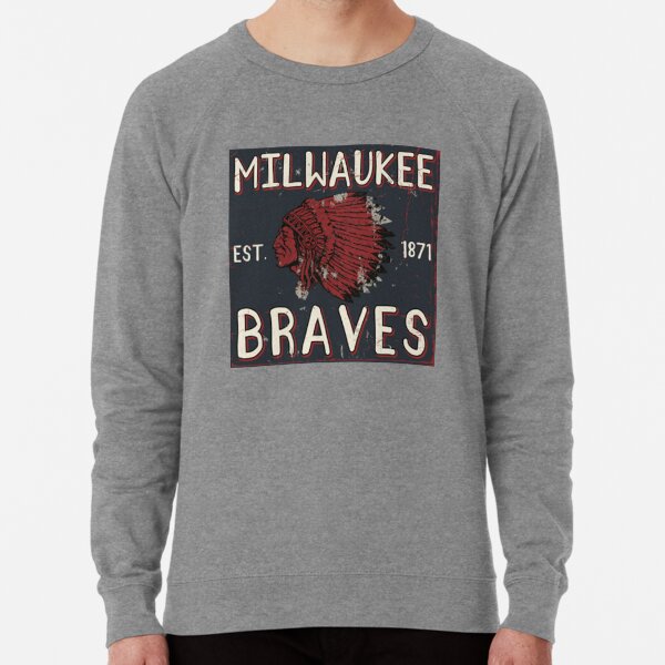milwaukee braves sweatshirt