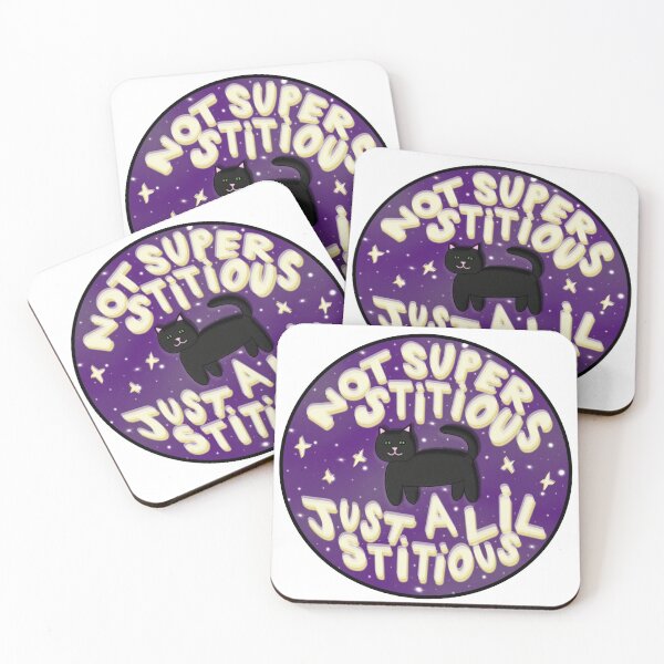 Item preview, Not super stitious just a lil stitious  designed and sold by themindfuldonut.