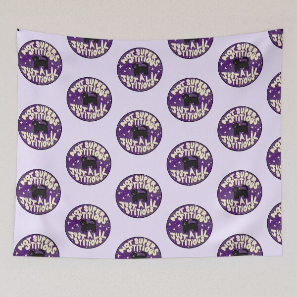 Item preview, Not super stitious just a lil stitious  designed and sold by themindfuldonut.