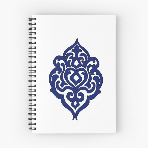 Item preview, Geometric royal dark blue pattern designed and sold by STARK45701.