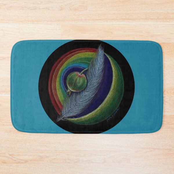 Item preview, Nessa Bow Rainbow Mandala designed and sold by pigwingsangel.