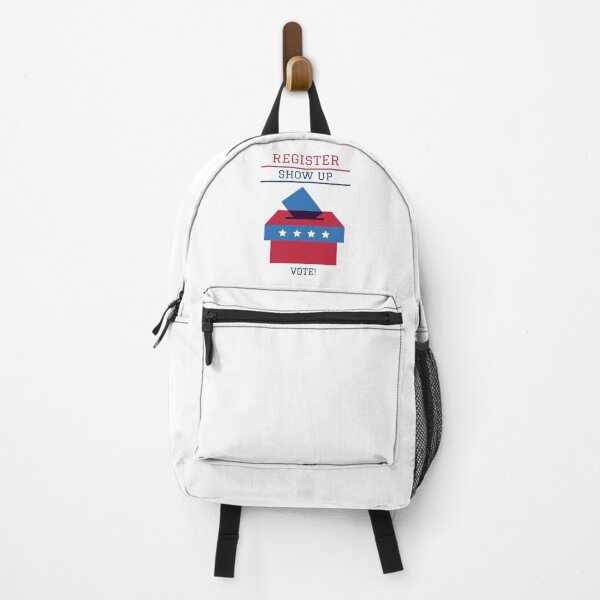 Item preview, Us Elections American Flag Colors "Register, show up, vote" designed and sold by TamGustam.
