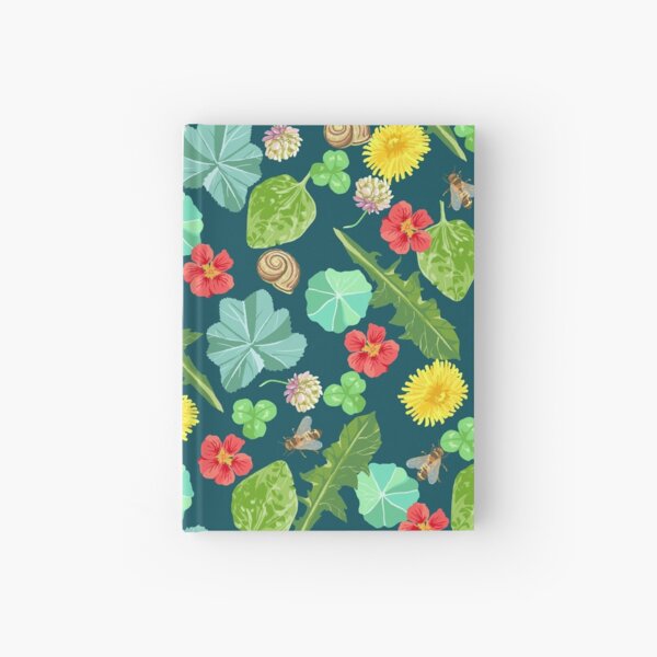 Summer Meadow Pattern Hardcover Journal