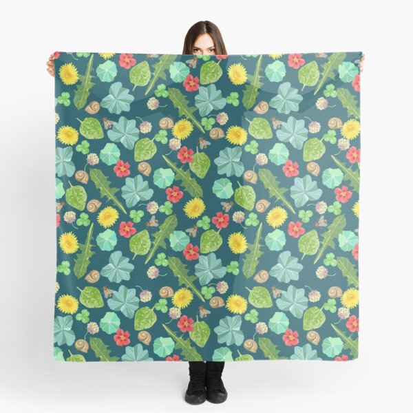 Summer Meadow Pattern Scarf