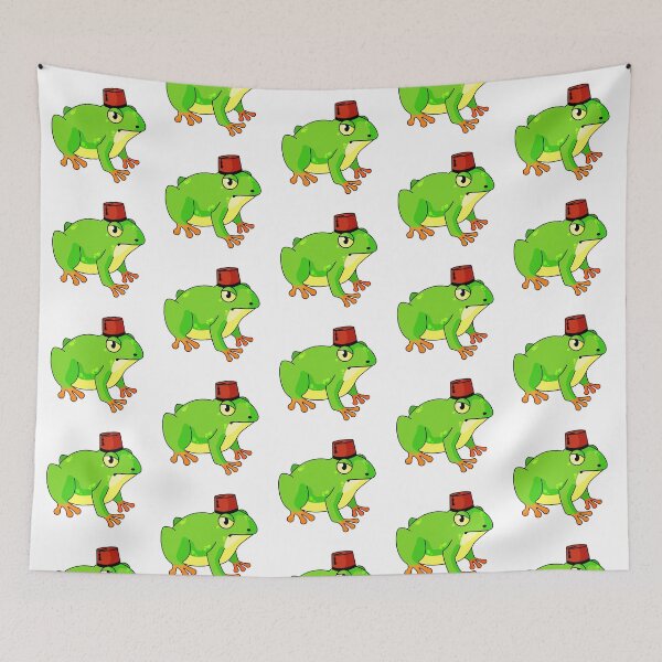 Item preview, Frog in a Fez designed and sold by EmHurst10.