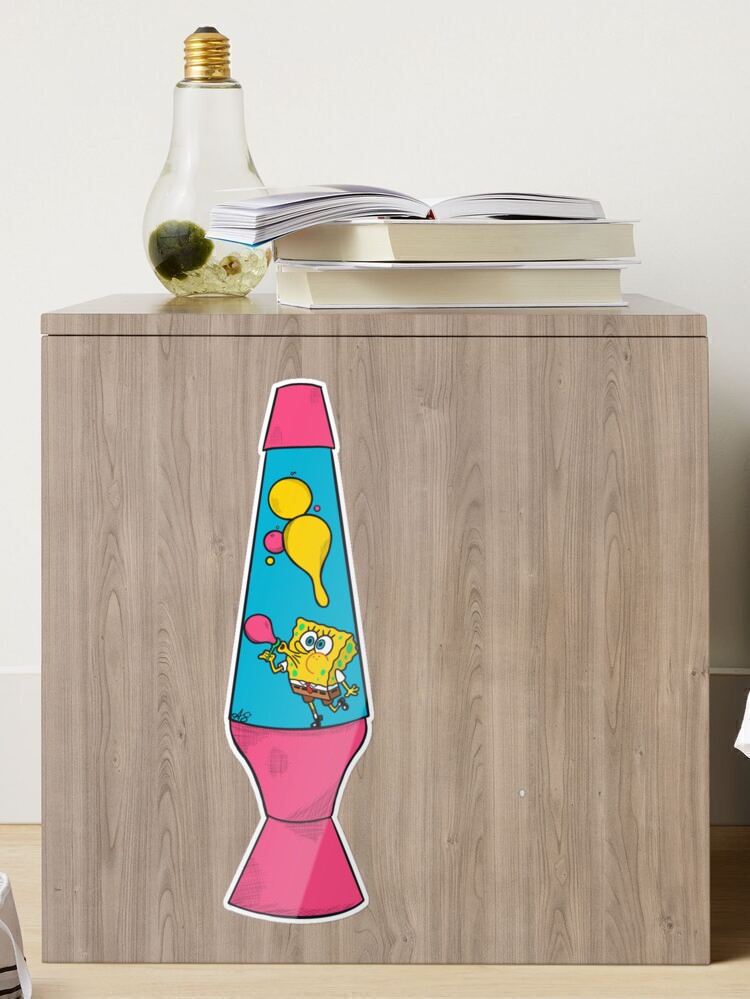 Spongebob deals lava lamp