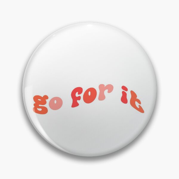Item preview, go for it pink multicolor designed and sold by americanteenart.
