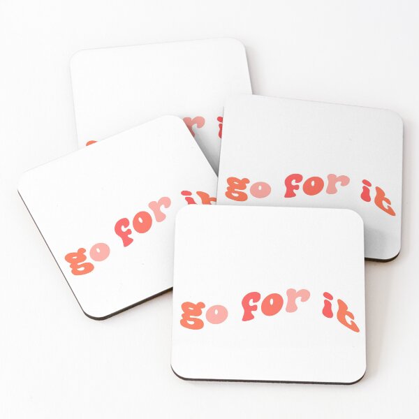 Item preview, go for it pink multicolor designed and sold by americanteenart.