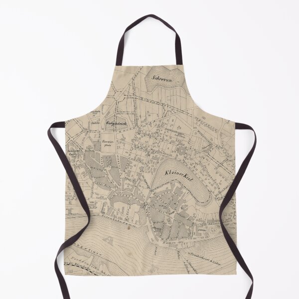 Item preview, Vintage Map of Kiel Germany (1869) designed and sold by BravuraMedia.