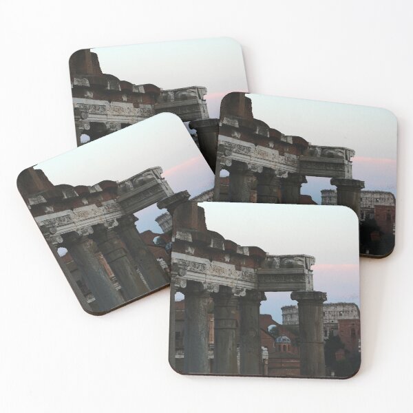 Item preview, Roman Forum and Colosseum of Rome at Sunset designed and sold by Anna Lemos.