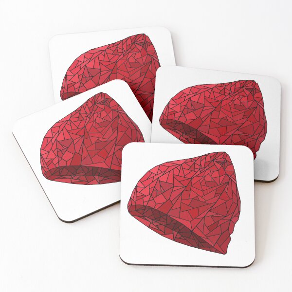 Item preview, Red beanie tøp geometric designed and sold by Cliquehearts.