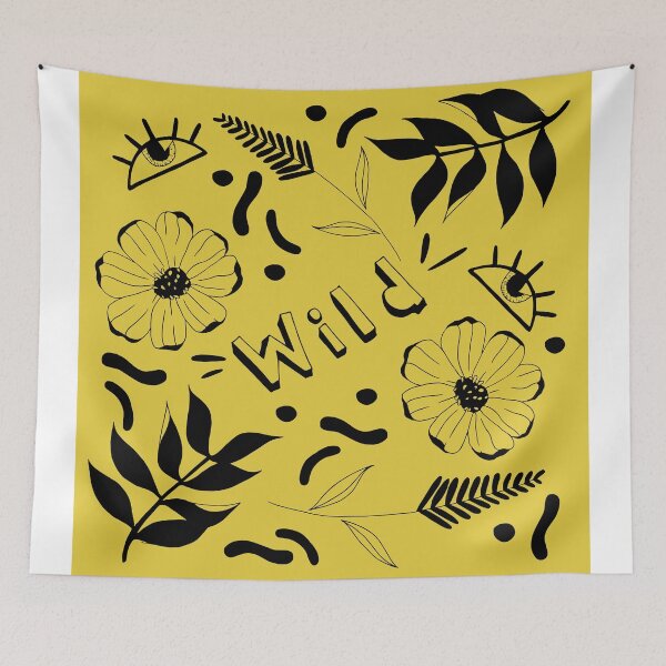 Item preview, wild ink art designed and sold by Ilustra Club.