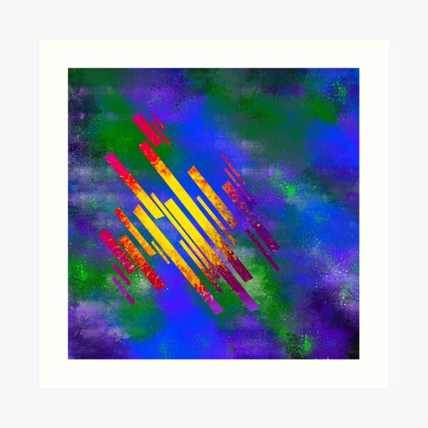 Sampled Sounds Art Print