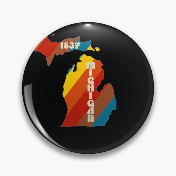 Item preview, Retro - Michigan established 1837 designed and sold by WatershedC.