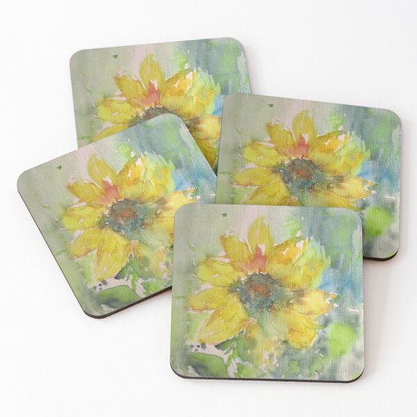 Item preview, Abstract sunflower  designed and sold by themellowcat.
