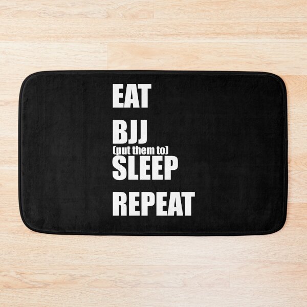 Item preview, BJJ - eat, sleep, repeat designed and sold by Flow-Store.