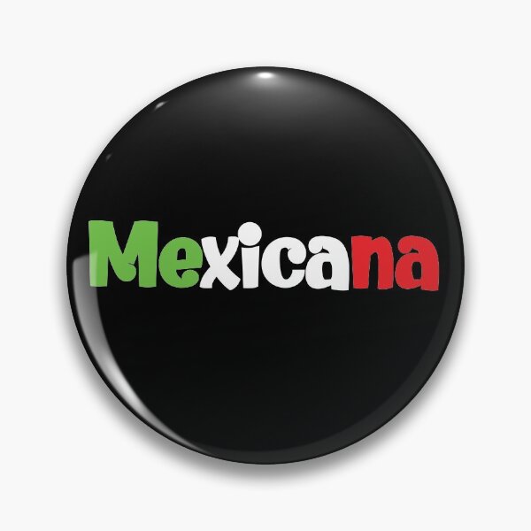 Item preview, Round Letters Mexicana T Shirt designed and sold by Mexikawaii.