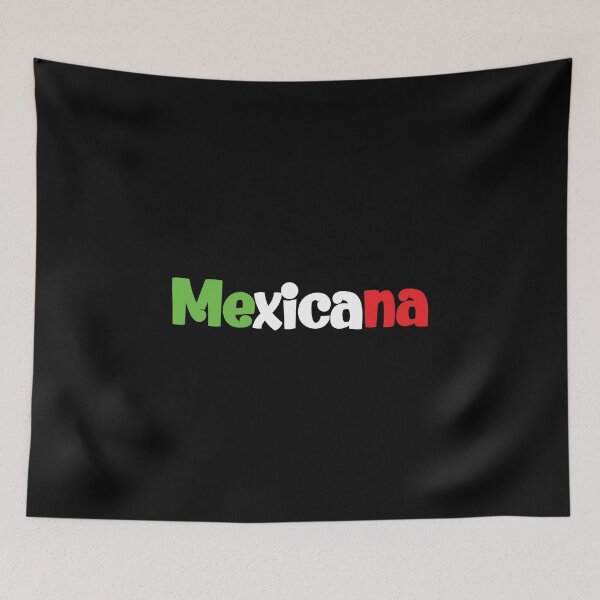 Item preview, Round Letters Mexicana T Shirt designed and sold by Mexikawaii.