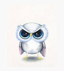 Grumpy Bird Photographic Print