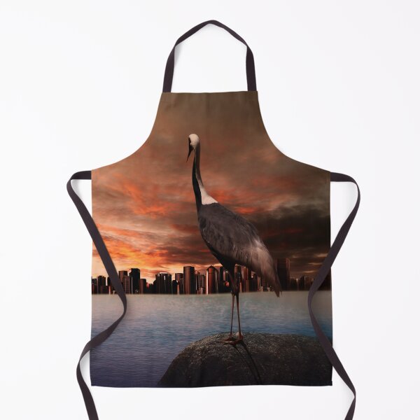 Item preview, Lone crane designed and sold by harietteh.