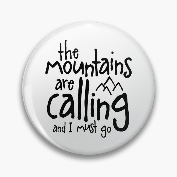Item preview, The mountains are calling designed and sold by LudlumDesign.