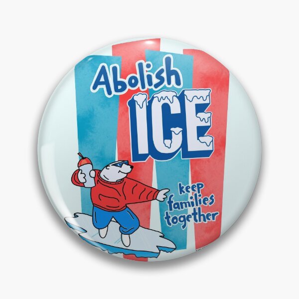 Abolish ICE - The Peach Fuzz Badge