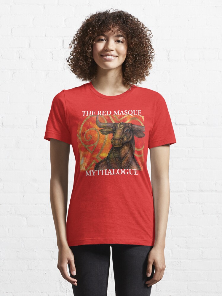 Alternate view of The Red Masque - Mythalogue Essential T-Shirt