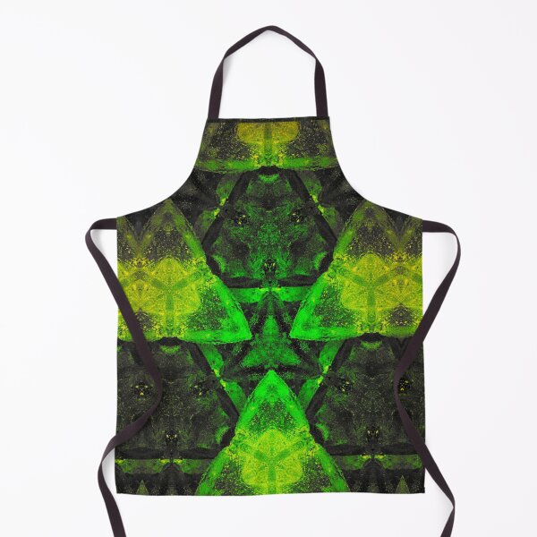 Item preview, Icey Lime Green Kaleidoscope designed and sold by Artist Gallery of Jeremy Lyman.