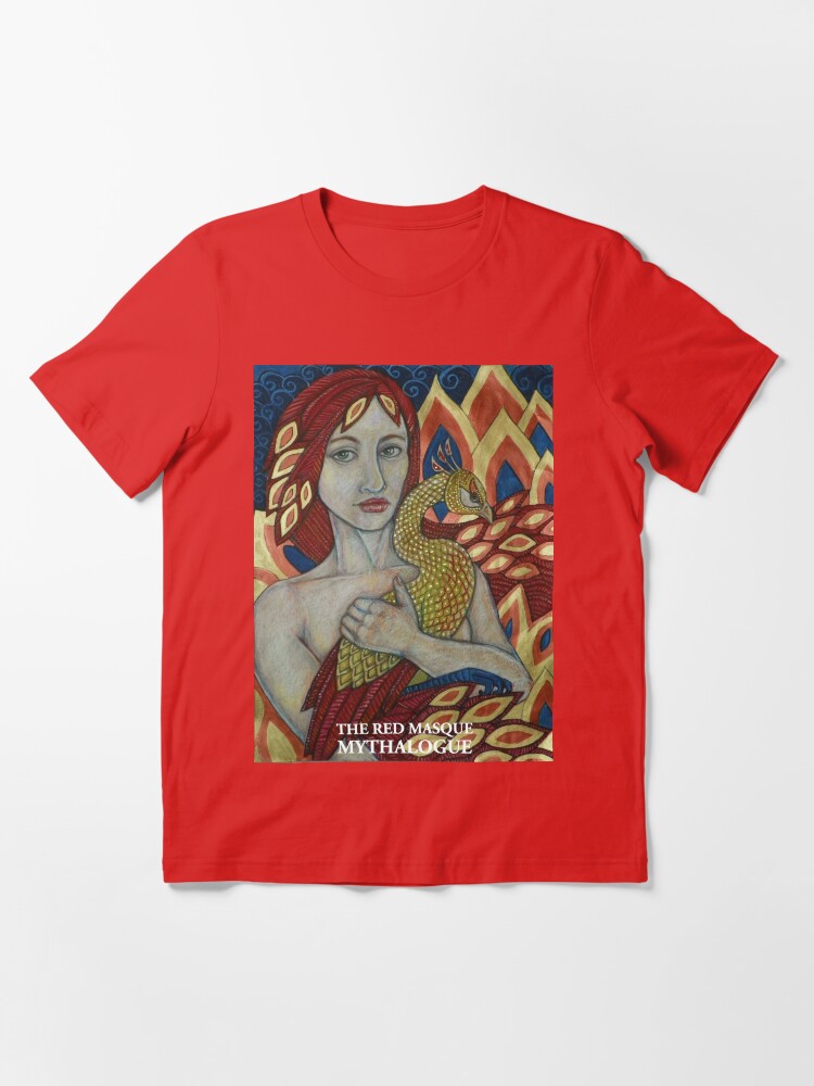 Alternate view of The Red Masque - Mythalogue Essential T-Shirt