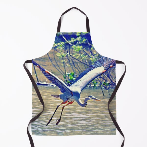 Item preview, Flying (Blue Heron) designed and sold by RoxanneG.