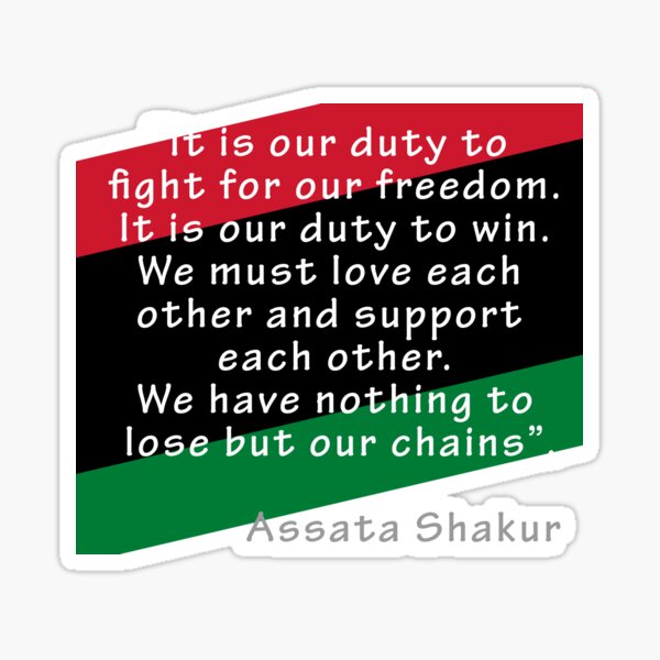 Assata Shakur Sticker