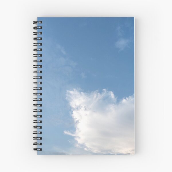 Item preview, Blue and white abstract sky and clouds designed and sold by SunilNift.