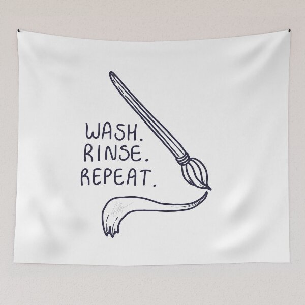 Item preview, Wash. Rinse. Repeat. designed and sold by Lhollowaydesign.
