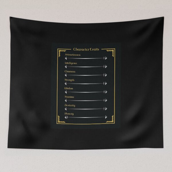 Item preview, Honest Character Traits Sheet designed and sold by CloakAndDaggers.